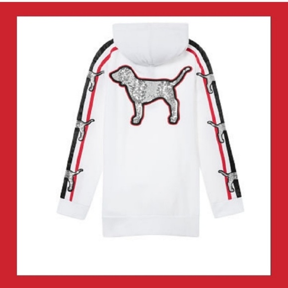 PINK Victoria's Secret Tops - Victoria Secret Pink Sherpa Hoodie